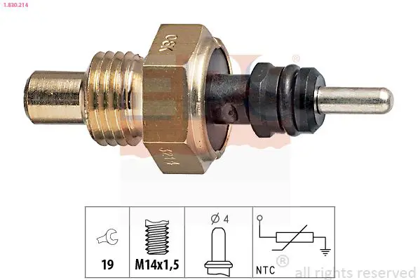 Handler.Part Sensor, fuel temperature EPS 1830234 1