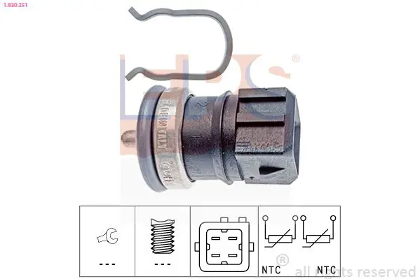 Handler.Part Sensor, coolant temperature EPS 1830251 1