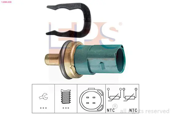 Handler.Part Sensor, coolant temperature EPS 1830258 1