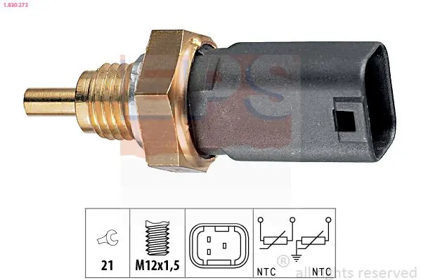 Handler.Part Sensor, coolant temperature EPS 1830273 1