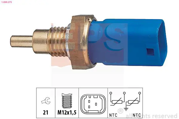 Handler.Part Sensor, coolant temperature EPS 1830263 1