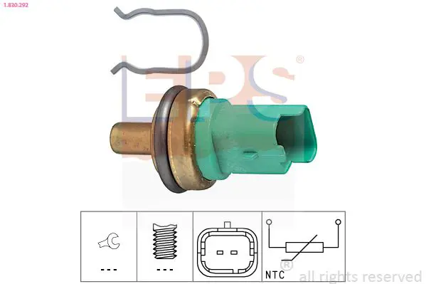 Handler.Part Sensor, coolant temperature EPS 1830292 1