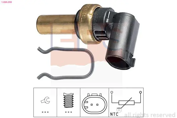 Handler.Part Sensor, coolant temperature EPS 1830300 1