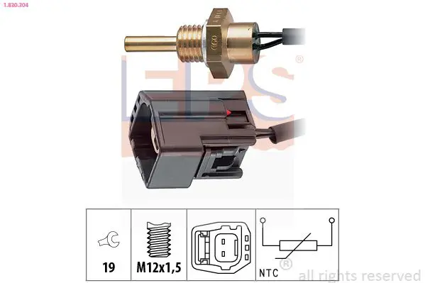 Handler.Part Sensor, coolant temperature EPS 1830293 1