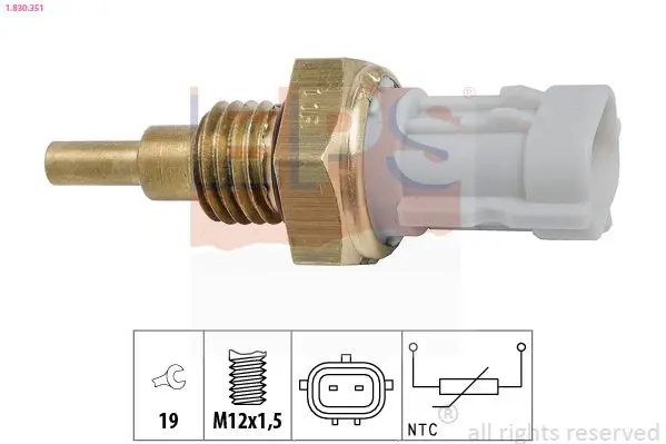 Handler.Part Sensor, coolant temperature EPS 1830337 1