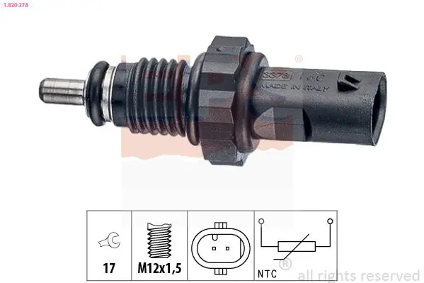 Handler.Part Sensor, fuel temperature EPS 1830378 1