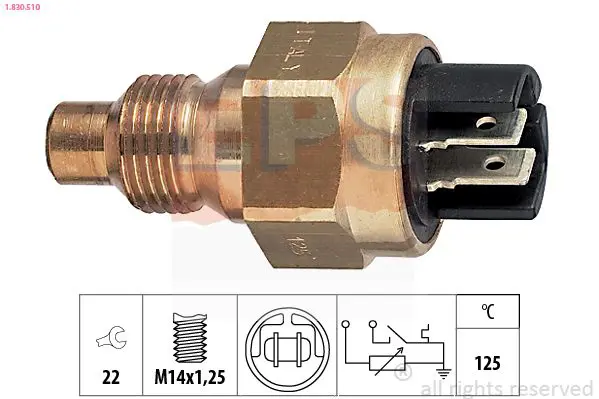 Handler.Part Sensor, coolant temperature EPS 1830510 1