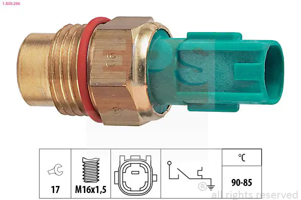 Handler.Part Temperature switch, radiator fan EPS 1850266 1