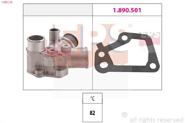 Handler.Part Thermostat, coolant EPS 1880128 1