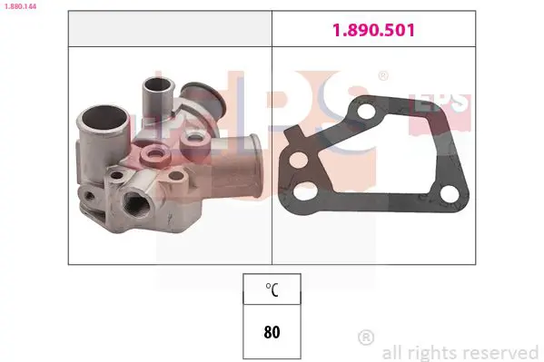 Handler.Part Thermostat, coolant EPS 1880144 1