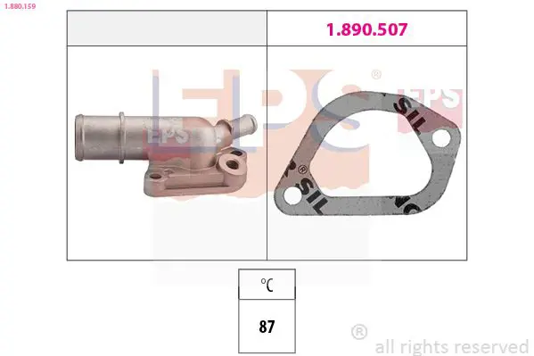 Handler.Part Thermostat, coolant EPS 1880159 1