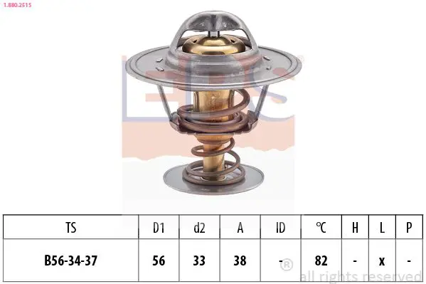 Handler.Part Thermostat, coolant EPS 1880251S 1