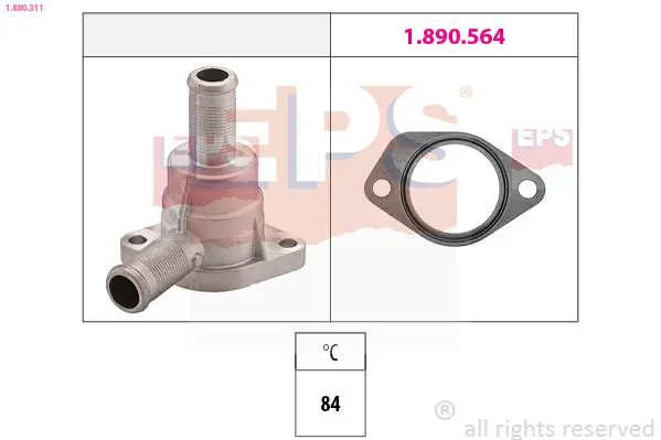 Handler.Part Thermostat, coolant EPS 1880311 1