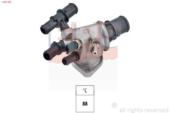 Handler.Part Thermostat, coolant EPS 1880405 1