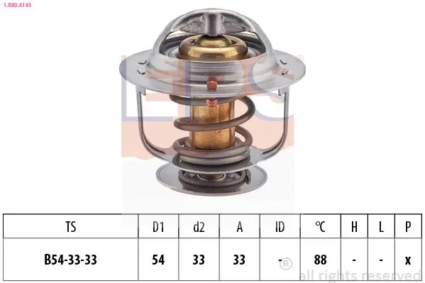 Handler.Part Thermostat, coolant EPS 1880414S 1