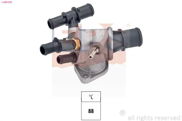 Handler.Part Thermostat, coolant EPS 1880563 1