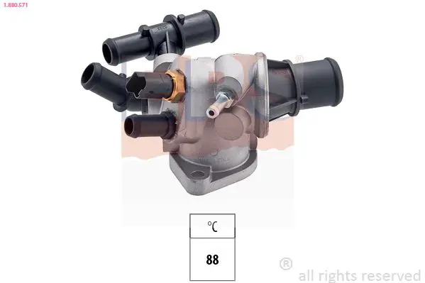 Handler.Part Thermostat, coolant EPS 1880571 1