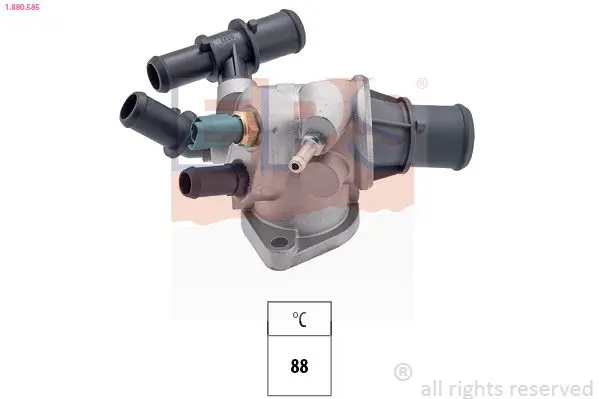 Handler.Part Thermostat, coolant EPS 1880585 1