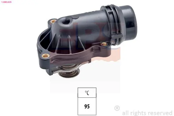 Handler.Part Thermostat, coolant EPS 1880635 1