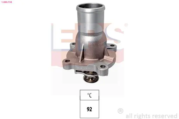 Handler.Part Thermostat, coolant EPS 1880738 1