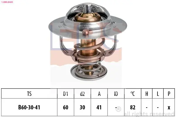 Handler.Part Thermostat, coolant EPS 1880844S 1