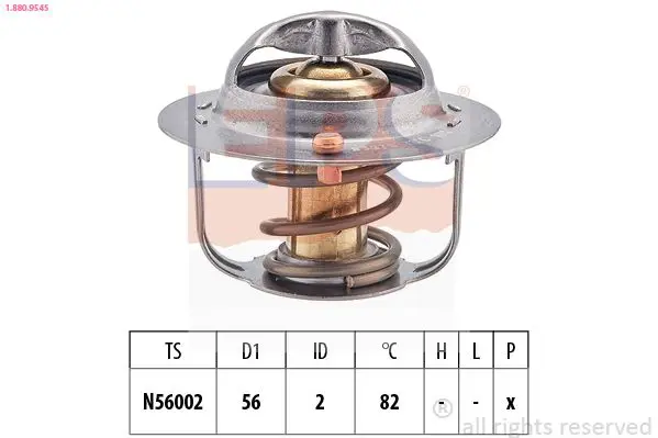 Handler.Part Thermostat, coolant EPS 1880954S 1