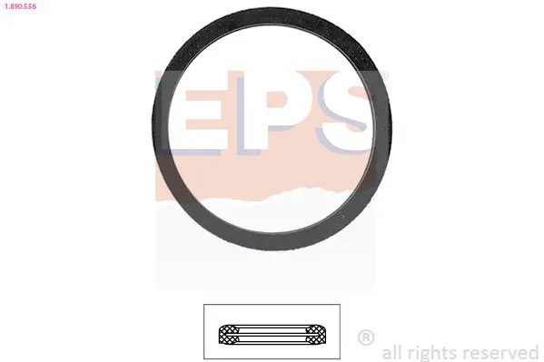 Handler.Part Gasket, thermostat EPS 1890556 1