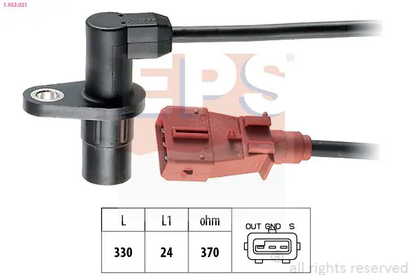 Handler.Part Sensor, crankshaft pulse EPS 1953021 1