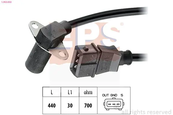 Handler.Part Pulse sensor, flywheel EPS 1953032 1