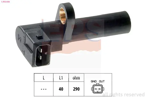 Handler.Part Pulse sensor, flywheel EPS 1953036 1