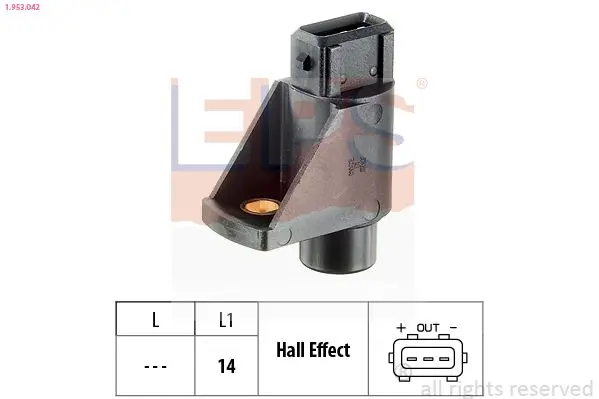 Handler.Part Sensor, camshaft position EPS 1953042 1