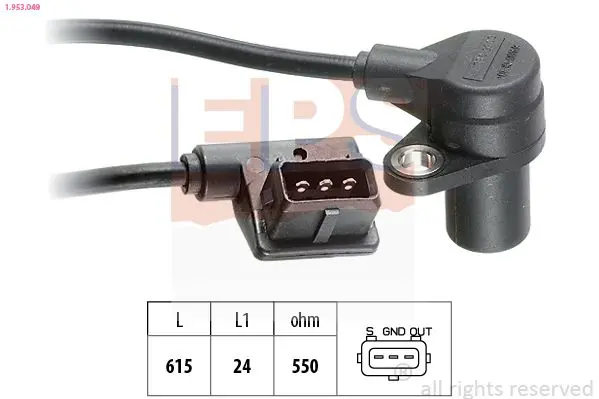 Handler.Part Pulse sensor, flywheel EPS 1953049 1