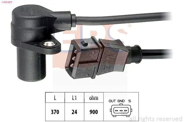 Handler.Part Pulse sensor, flywheel EPS 1953077 1