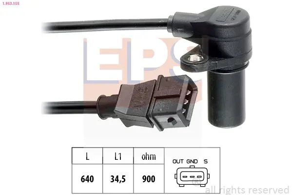 Handler.Part Pulse sensor, flywheel EPS 1953155 1