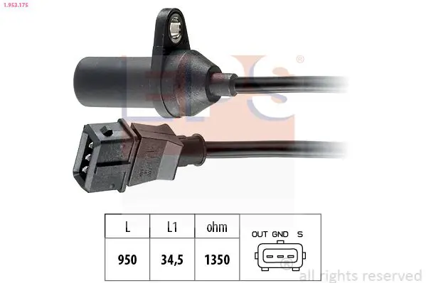 Handler.Part Pulse sensor, flywheel EPS 1953175 1