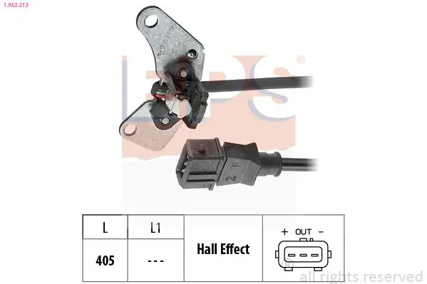 Handler.Part Sensor, camshaft position EPS 1953213 1