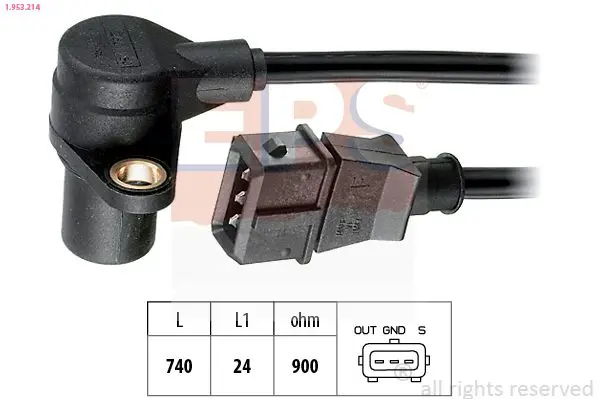 Handler.Part Pulse sensor, flywheel EPS 1953214 1