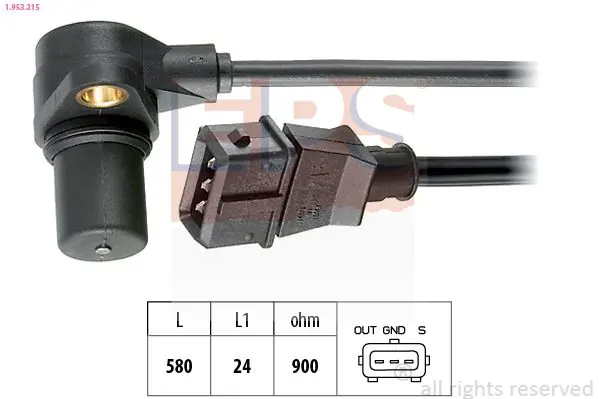 Handler.Part Pulse sensor, flywheel EPS 1953215 1