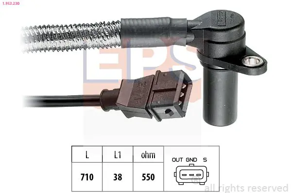 Handler.Part Pulse sensor, flywheel EPS 1953230 1