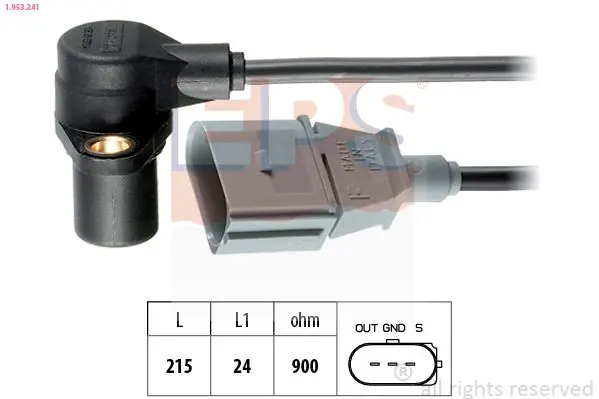 Handler.Part Pulse sensor, flywheel EPS 1953241 1