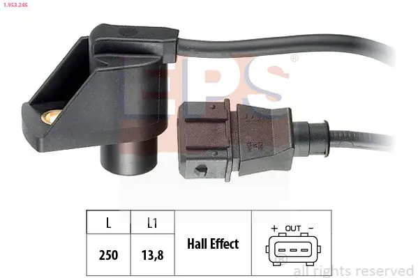 Handler.Part Sensor, camshaft position EPS 1953245 1