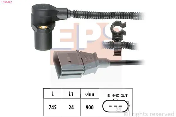 Handler.Part Pulse sensor, flywheel EPS 1953267 1