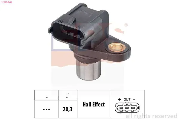 Handler.Part Sensor, camshaft position EPS 1953346 1