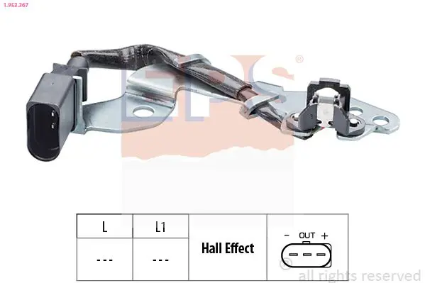 Handler.Part Sensor, camshaft position EPS 1953367 1