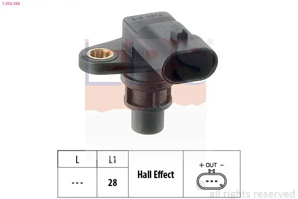 Handler.Part Sensor, camshaft position EPS 1953388 1