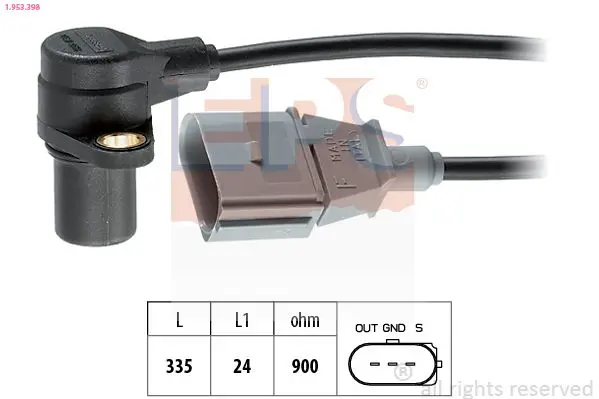 Handler.Part Pulse sensor, flywheel EPS 1953398 1