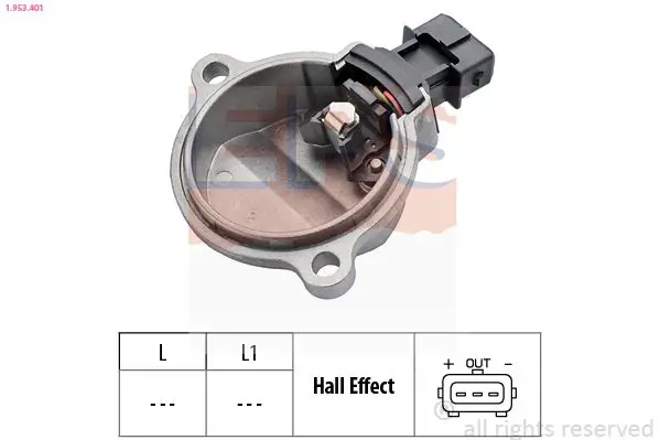 Handler.Part Sensor, camshaft position EPS 1953401 1