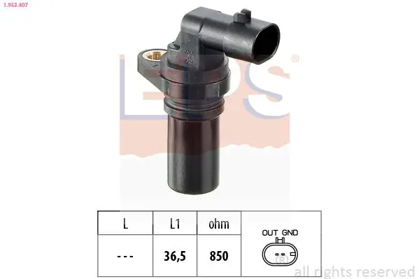 Handler.Part Pulse sensor, flywheel EPS 1953407 1