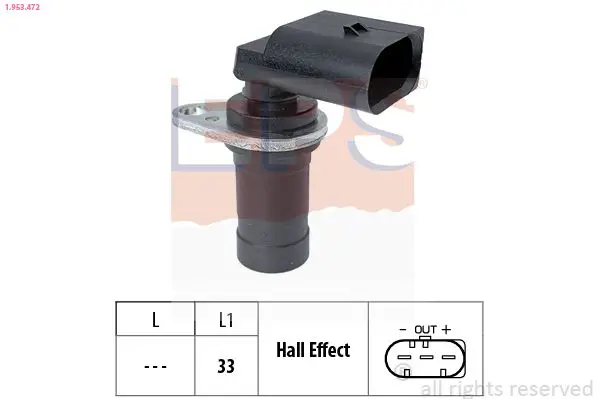 Handler.Part Pulse sensor, flywheel EPS 1953472 1