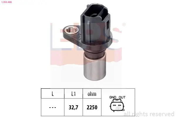 Handler.Part Sensor, camshaft position EPS 1953486 1